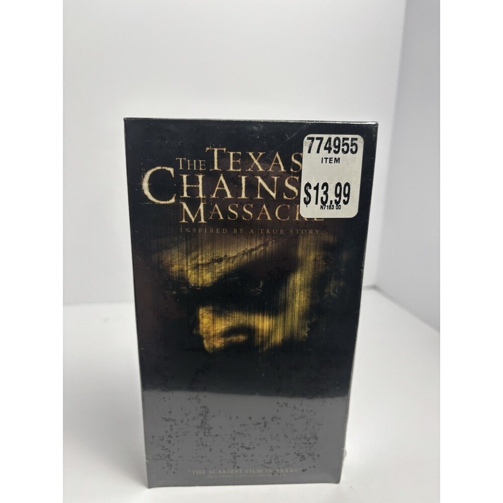 The Texas Chainsaw Massacre (VHS, 2004) Sealed Watermarks